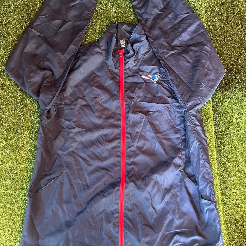 Reebok Men's Navy and Blue Jacket